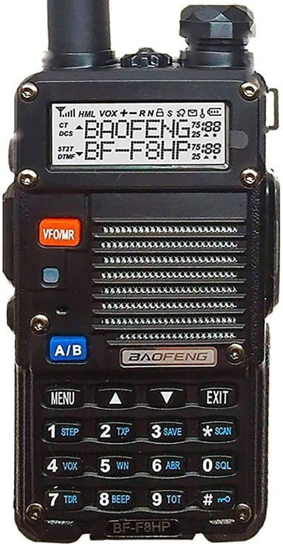 baofeng hand held radio
