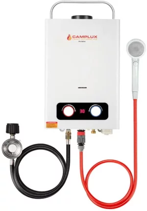 camplux camplux outdoor propane water heater