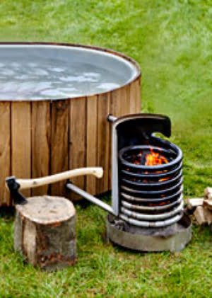 wood-fired-hot-tub diy wood fired water heating hot tub