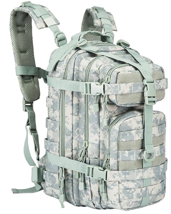 Small Military Tactical Backpack Army Assault Rucksack Pack Bug Out Bag
